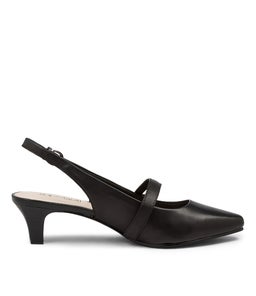 LONIAH SU BLACK LEATHER