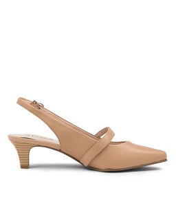 LONIAH SU NUDE LEATHER