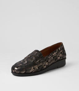 PUNIS SU GUNMETAL PAINT SUEDE