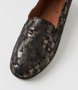 PUNIS SU GUNMETAL PAINT SUEDE
