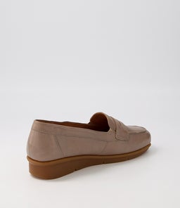 PUNIS SU TAUPE LEATHER