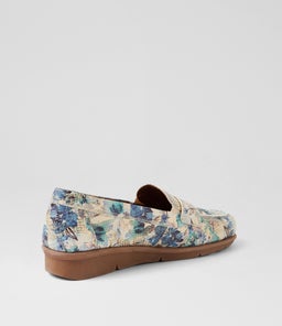 PUNIS SU BLUE MIX BOTANIC LEATHER