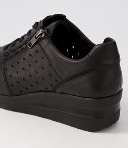 RESEPCT SU BLACK BLACK SOLE LEATHER