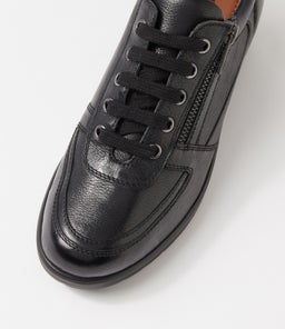 RUCCOIS SU BLACK BLACK SOLE LEATHER