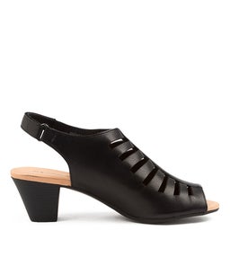 INESSA2 SU BLACK LEATHER