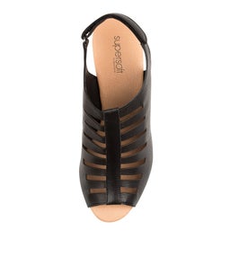 INESSA2 SU BLACK LEATHER