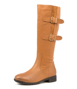 ELVINIO W SU DK TAN LEATHER