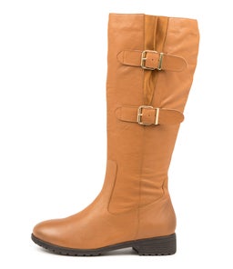 ELVINIO W SU DK TAN LEATHER