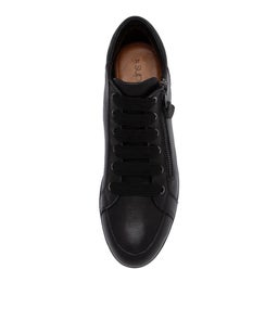 FARIS SU BLACK BLACK SOLE LEATHER