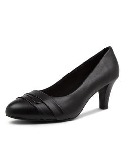 JANINA2 SU BLACK LEATHER