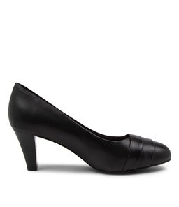 JANINA2 SU BLACK LEATHER