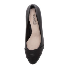 JANINA2 SU BLACK LEATHER