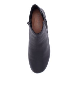 MYSTEI SU BLACK LEATHER SNAKE