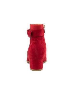 PLEASE SU RED SUEDE
