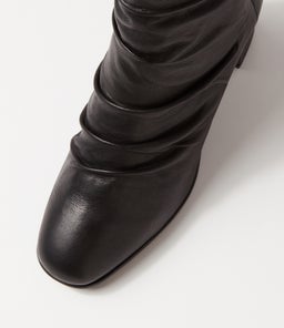 VUXXIED SU BLACK BLACK HEEL LEATHER
