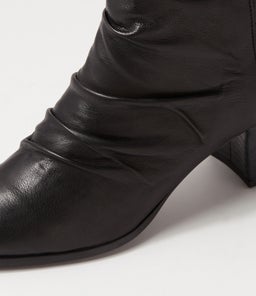 VUXXIED SU BLACK BLACK HEEL LEATHER