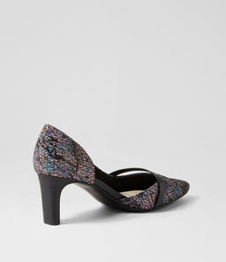 NARDA2 SU VIVID JAZZ BLACK SUEDE LEATHER