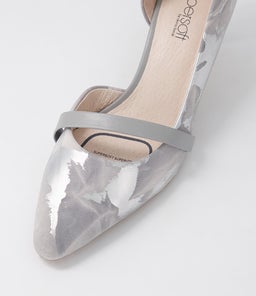 NARDA2 SU SCRATCHED GREY MISTY LEATHER