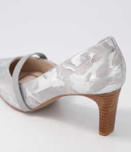 NARDA2 SU SCRATCHED GREY MISTY LEATHER