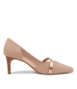NARDA2 SU NUDE ROSE GOLD LEATHER LEATHER