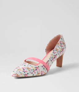 NARDA2 SU WHITE MEADOW FUCHSIA PATENT LEATHER
