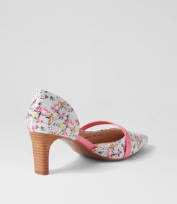 NARDA2 SU WHITE MEADOW FUCHSIA PATENT LEATHER