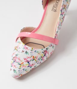 NARDA2 SU WHITE MEADOW FUCHSIA PATENT LEATHER