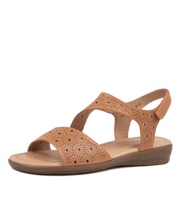 FLANDER2 SU DK TAN LEATHER