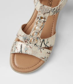 FRANKIE2 SU JAPANESE BLOSSOM ALMOND SOLE LEATHER