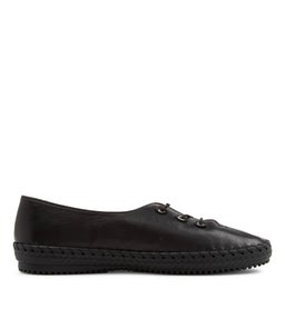 WANTED SU BLACK BLACK SOLE LEATHER