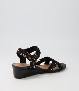 GUESS SU BLACK LEATHER