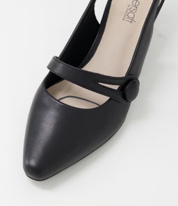 LONIAH2 SU BLACK LEATHER