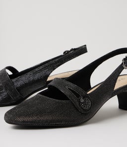 LISSHLE2 SU BLACK SPARKLE FABRIC