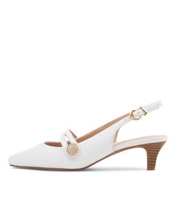LISSHLE2 SU WHITE LEATHER
