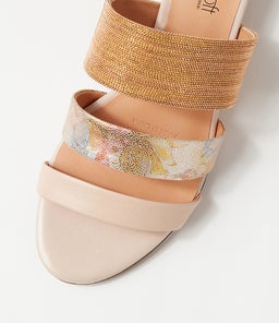 BLESSINGS SU DK NUDE PEWTER FLORAL MULTI