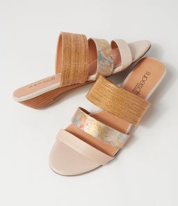 BLESSINGS SU DK NUDE PEWTER FLORAL MULTI