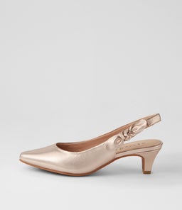 LILYBETH2 SU PALE ROSE GOLD LEATHER