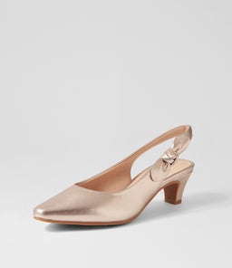 LILYBETH2 SU PALE ROSE GOLD LEATHER