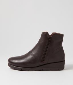 MARRYS SU DK BROWN LEATHER