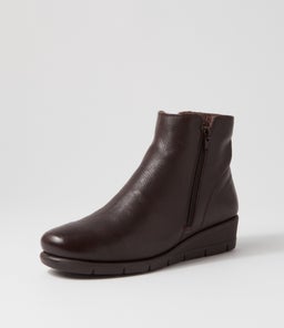 MARRYS SU DK BROWN LEATHER