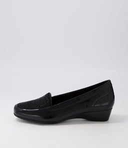 RAZZIE SU BLACK BLACK PATENT JEWELS