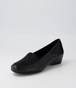 RAZZIE SU BLACK BLACK PATENT JEWELS