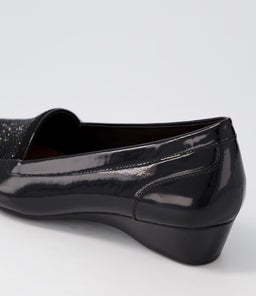 RAZZIE SU BLACK BLACK PATENT JEWELS