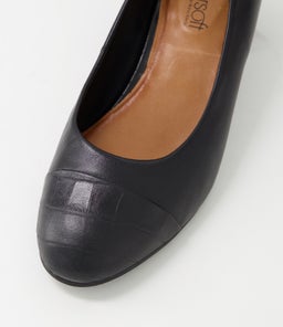 MASS SU BLACK BLACK CROC LEATHER
