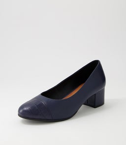 MASS SU NAVY NAVY CROC LEATHER