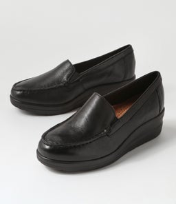 RANSOM SU BLACK BLACK SOLE LEATHER