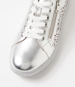 ZOZO SU SILVER SILVER SOLE LEATHER