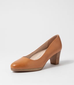 DELISHS SU DK TAN LEATHER