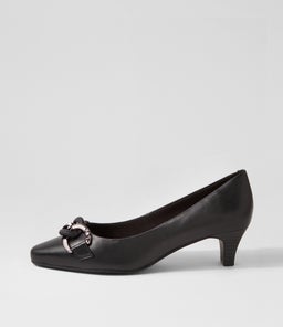 LOVELY SU BLACK LEATHER