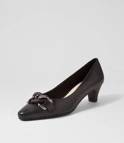 LOVELY SU BLACK LEATHER